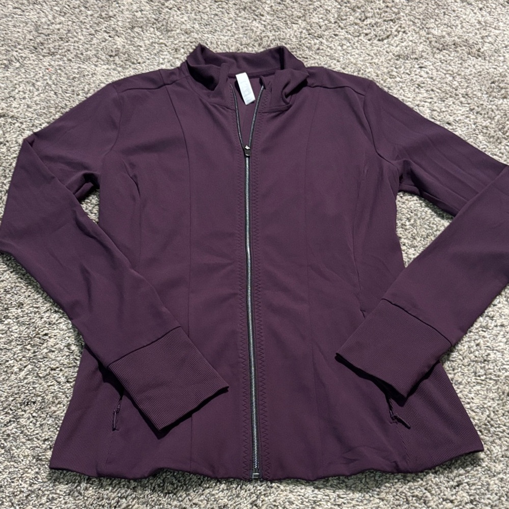 Athleta Plum Zip-Up Jacket